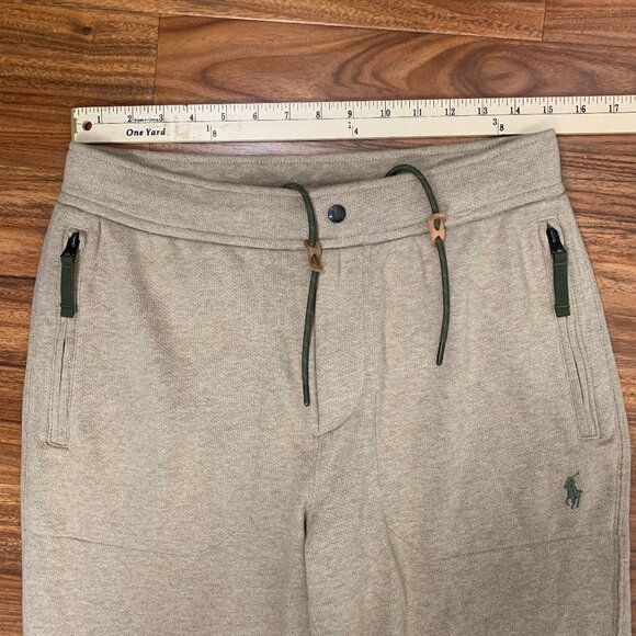 Polo Ralph Lauren Tan Joggers Men's Small - Picture 10 of 14